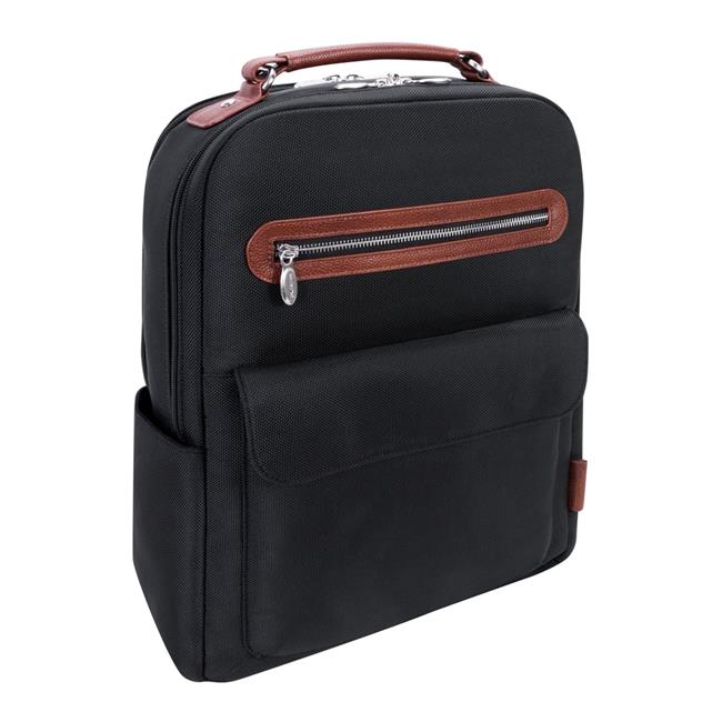 McKlein USA 79085 17 in. U Series Logan Nylon Two-Tone Dual-Compartment Lapto...