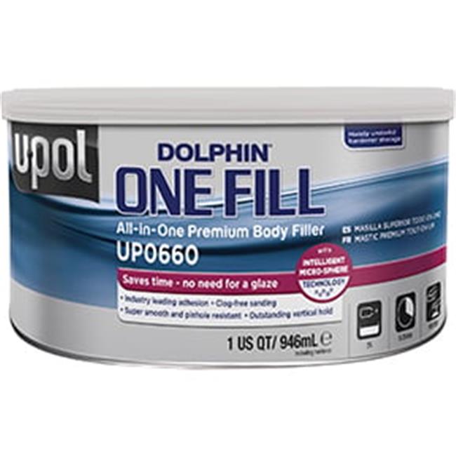 U-POL Products UPL-UP0660 Dolphin All in One Premium Body Filler
