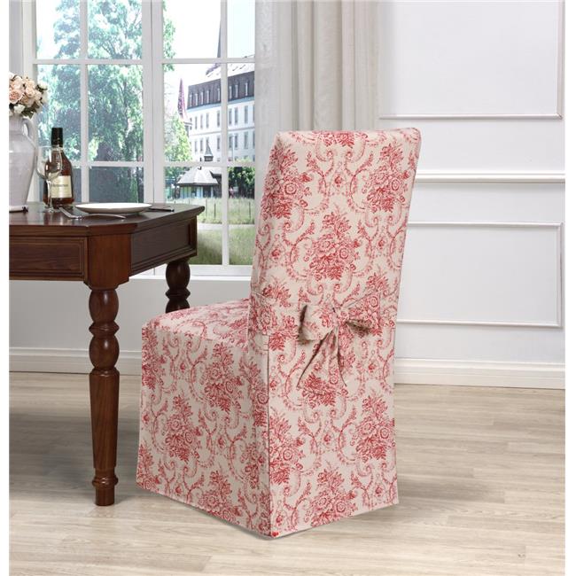 red dining chair slipcovers