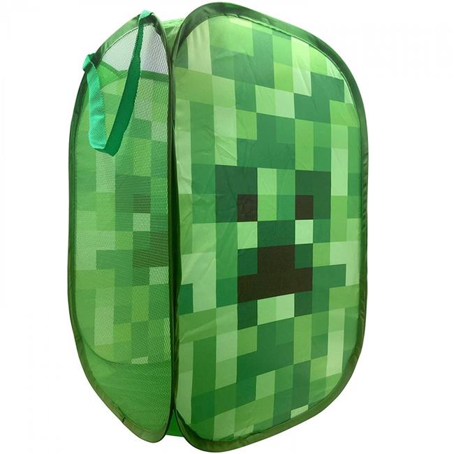 Minecraft 833174 Creeper Childrens Pop Up Laundry Hamper