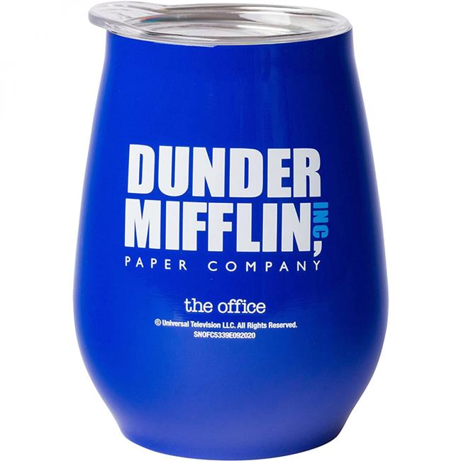 The Office 844268 10 oz Dunder Mifflin Paper Company Stemless Tumbler - Picture 1 of 1