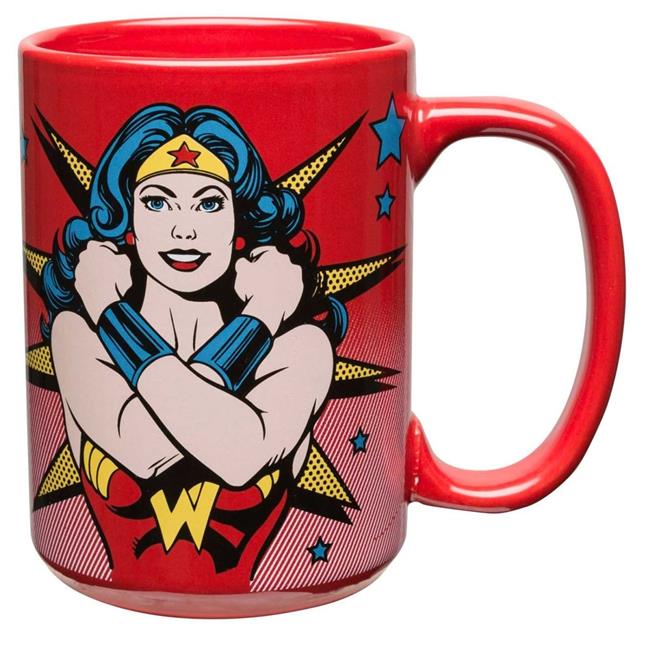 Wonder Woman 45119 Wonder Woman Red Strongest Woman Alive Mug
