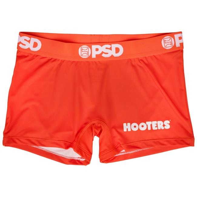 Hooters 820481-xlarge Mens Restaurant Uniform Microfiber Blend Boy Shorts Und...