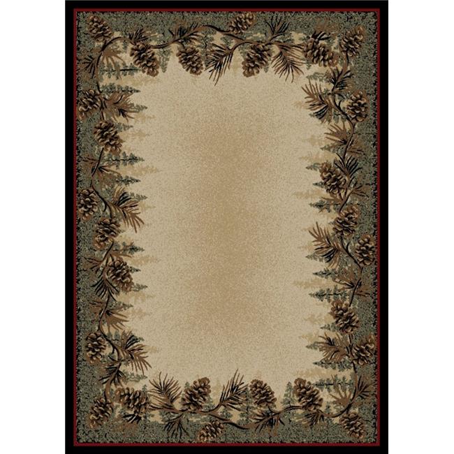 Mayberry Rug AD3823 4X6 3 ft. 11 in. x 5 ft. 3 in. American Destination Mount...