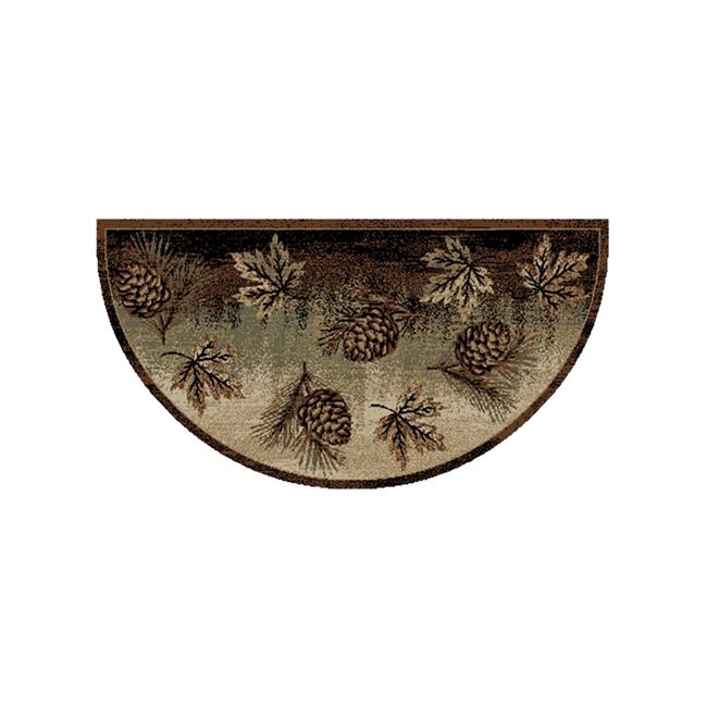 Mayberry Rug AD6238 2X4WD 2 ft. x 3 ft. 8 in. Wedge American Destination Harv...