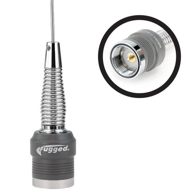 Rugged Radios RGRVHF-1-2W-SPR VHF 1 by 2 Wave No Ground Plane NGP Antenna VHF...