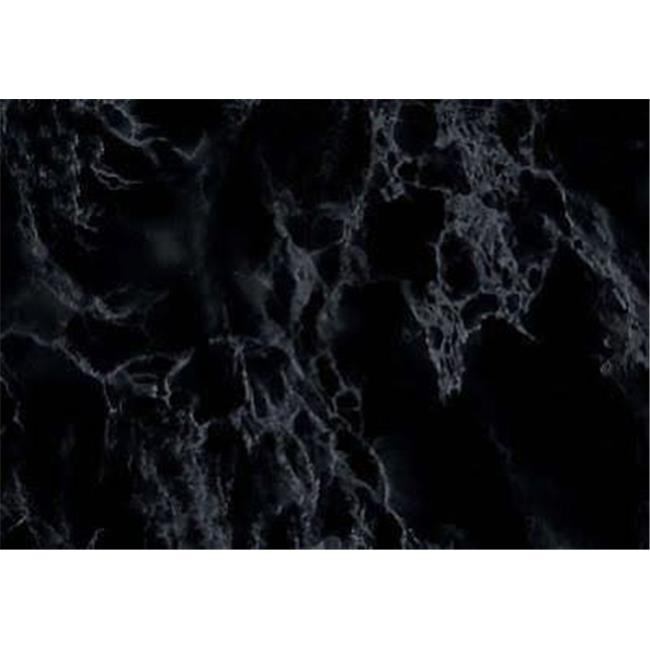Dc-fix 346-8027 26 x 78 in. Decorative Self Adhesive Film  Marble Black
