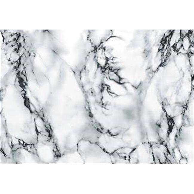 Dc-fix 346-8031 26 x 78 in. Decorative Self Adhesive Film  Marble White