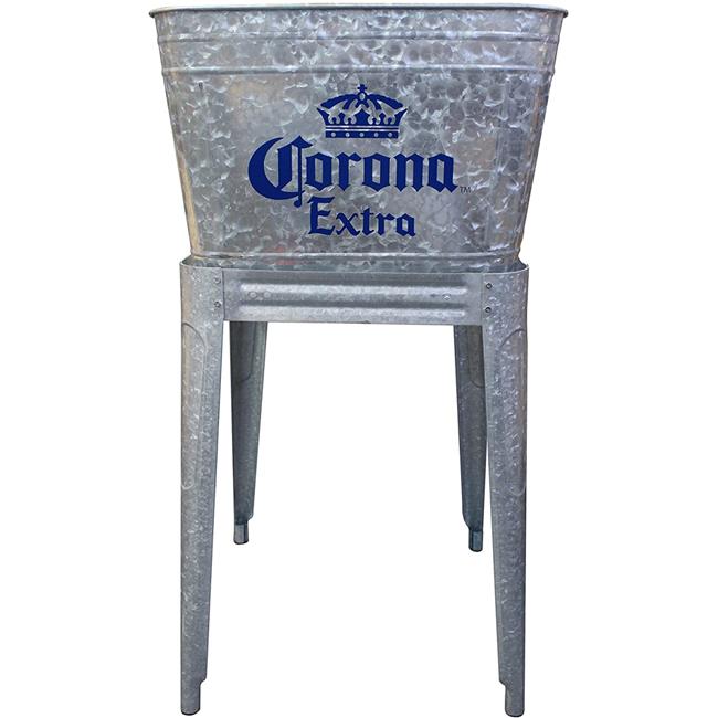 Leigh Country MC 47940 18 x 18 x 34 in.42 QT. Corona Galvanized Wash Tub