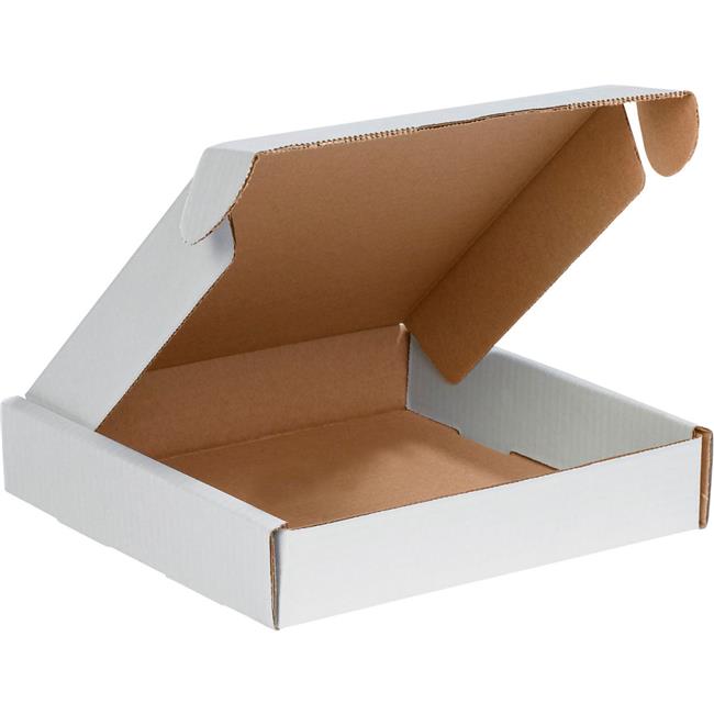 Box Packaging B3203566 Deluxe Literature Tab Lock Mailers 10 x 10 x 2.75 in. ...