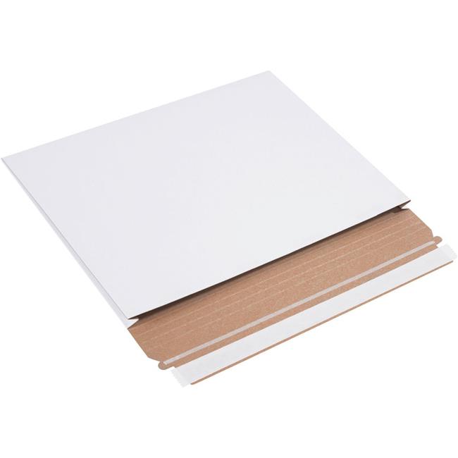 Box Packaging B3203430 Gusseted Mailers 17 x 14 in. - White - Pack of 100
