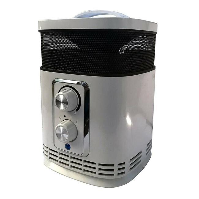 Optimus H7232 Portable 360 deg Surround Ceramic Heater with Thermostat