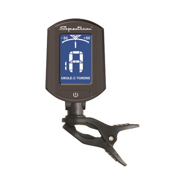 Ashley AIL 27U Spectrum Clip on Digital Ukulele Tuner with LED Display