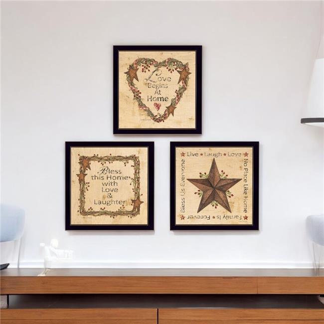HomeRoots 405788 14 x 42 x 1.5 in. Rectangle Paper Wall Art - Set of 3