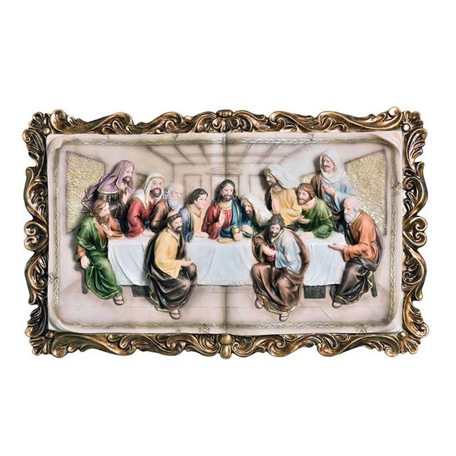 Ore Furniture K-2534-P1 28 in. Last Supper Plaque