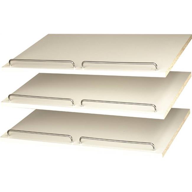 Stow 3014537 Shoe Shelves with Rail  24 x 14 in.