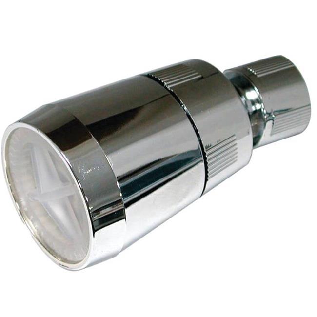 Danco 7263098 Showerhead  1.5 gpm  0.5 in IPS  Plastic  Chrome Plated