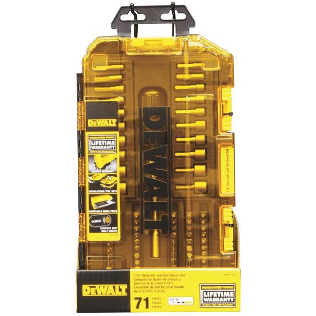 Stanley Tools 7515091 0.25 in. Driver Set Multi Bit & Nut Dwmt73808