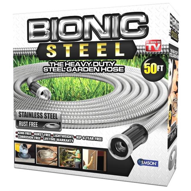 E.Mishan & Sons 4546594 Flex Stainless Steel Lightweight Hose - 50 ft.