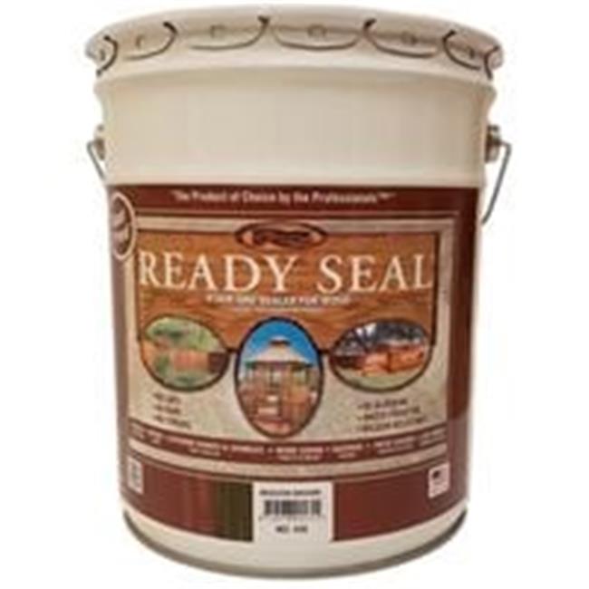 Ready Seal 5764006 5 gal Exterior Wood Stain & Sealer Mission Brown