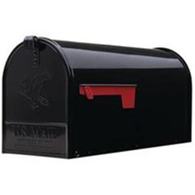Heavy Duty Medium Premium Mail Box - 11 x 8.75 x 22.875 in. - Black