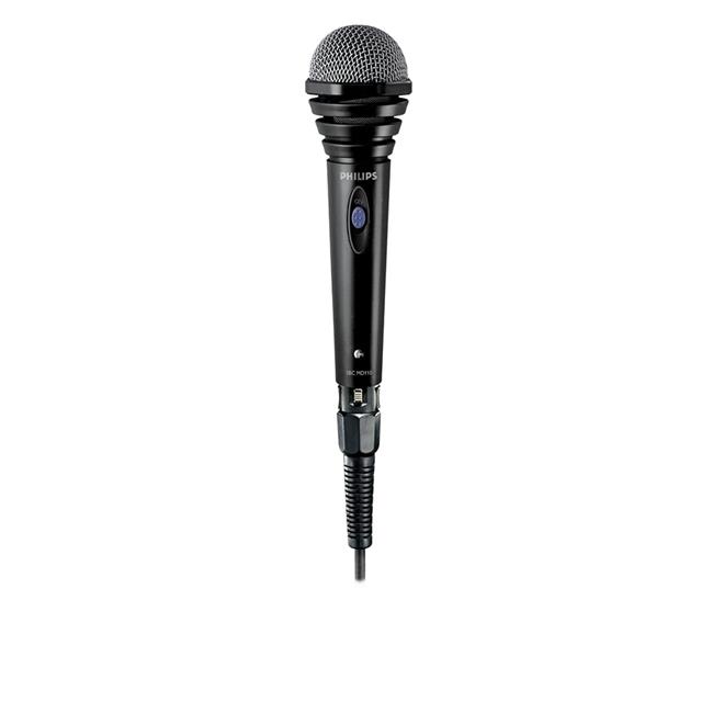 Philips PISBCMD110 Omnidirectional Corded Microphone  Black