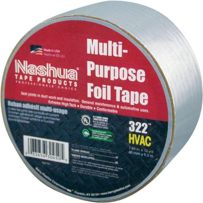 Nashua 573-1087627 2 in. x 50 yd. Aluminum Foil Tape  322-2