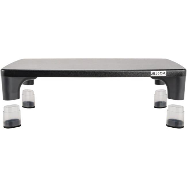 Allsop 32190 Hi-Lo Adjustable Monitor Stand  Black