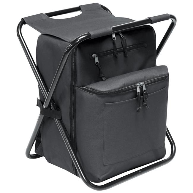 Preferred Nation P7357.BLACK Seated Cooler Backpack  Black