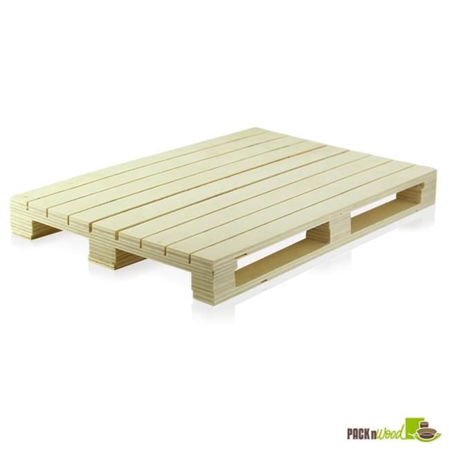 Packnwood 210WP3020 Wood Pallet - 11.8 x 7.9 x 1.2 in.