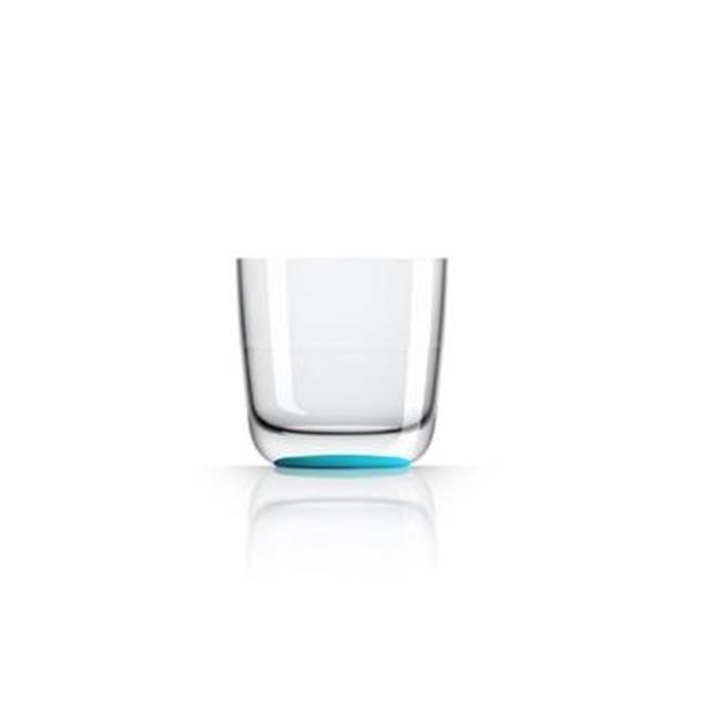 MARC NEWSON PM850 Whisky Tumbler - Vivid Blue Nonslip Base - Pack of 4