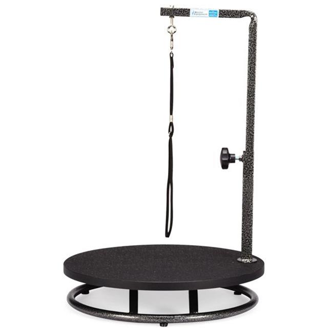 Master Equipment TP160 23 23 in. Pet Grooming Table  Black - Small