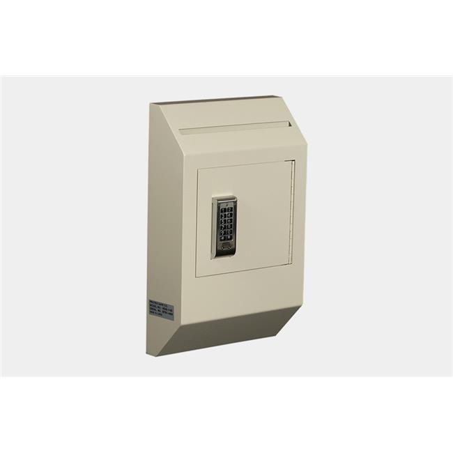 Protex Safe WDB-110E II Letter Size Wall Drop Box Security Safe Locker with E...