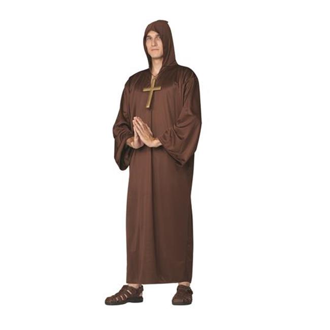 RG Costumes 80006B Adult Monk Costume - Brown