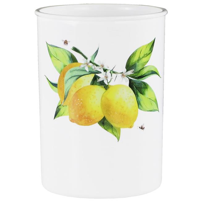 Reston Lloyd 00419 Plastic Utensil Holder Fresh Lemons