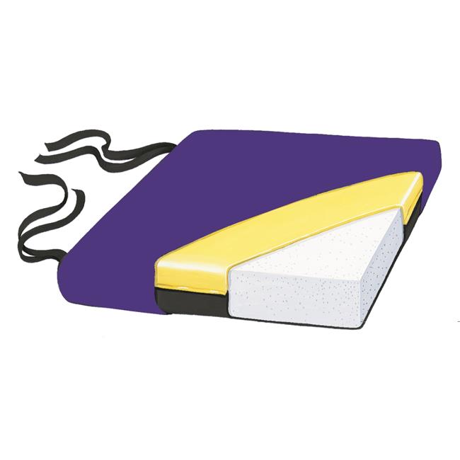 Skil-Care 707052 6 in. Comfort Foam 18 in. Two Color Vinyl E-Z Rise Cushion