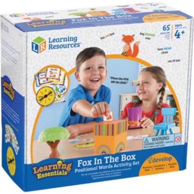Learning Resources LRNLER3201 Fox in the Box Word Activity Set