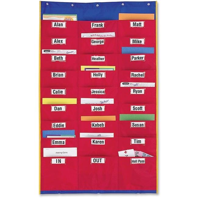 Learning Resources LRNLER2255 Storage Pocket Organization Station