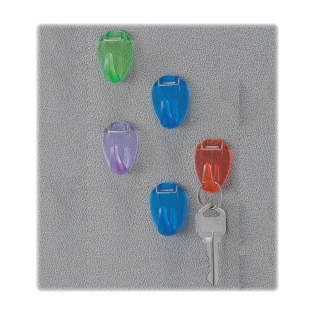 Skilcraft OIC30181 Cubicle Clip  Translucent - 5 Count