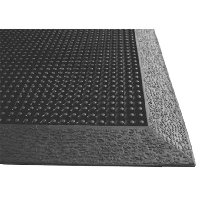 Genuine Joe GJO70380 18 in. Brush Tip Scraper Mat  Black