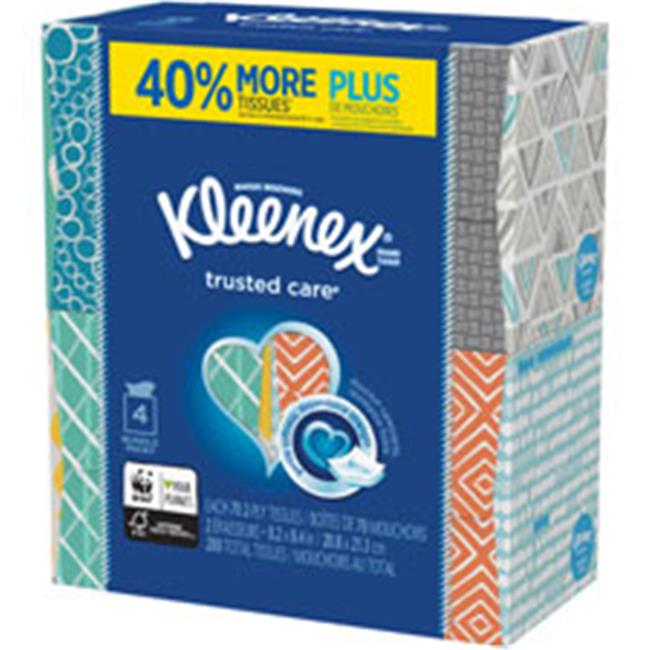 Kimberly-Clark Professional KCC50184 Kleenex Trusted Care Tissue - White