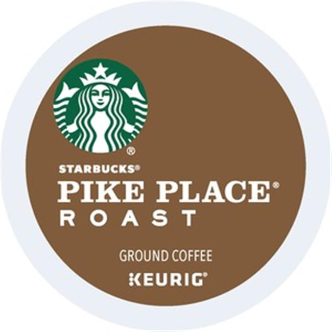 Starbucks SBK12434812 Pike Place Roast K-Cup - Pack of 24