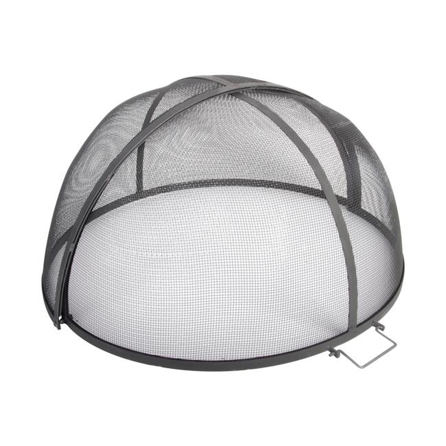 Esschert Design FF103 Foldable Fire Spark Screen  Black