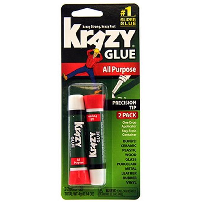 Elmer Products KG517 4 x 12 in. 2G All Purpose Krazy Glue  2 Count