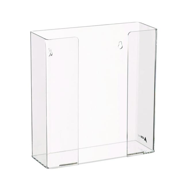 AdirMed ALHI90202 Acrylic Glove Dispenser Double Box Capacity 10.2 x 3.5 x 10...