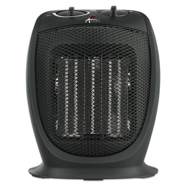 Alera ALEHECH09 8.75 x 7.12 x 5.37 in. Ceramic Heater - Black