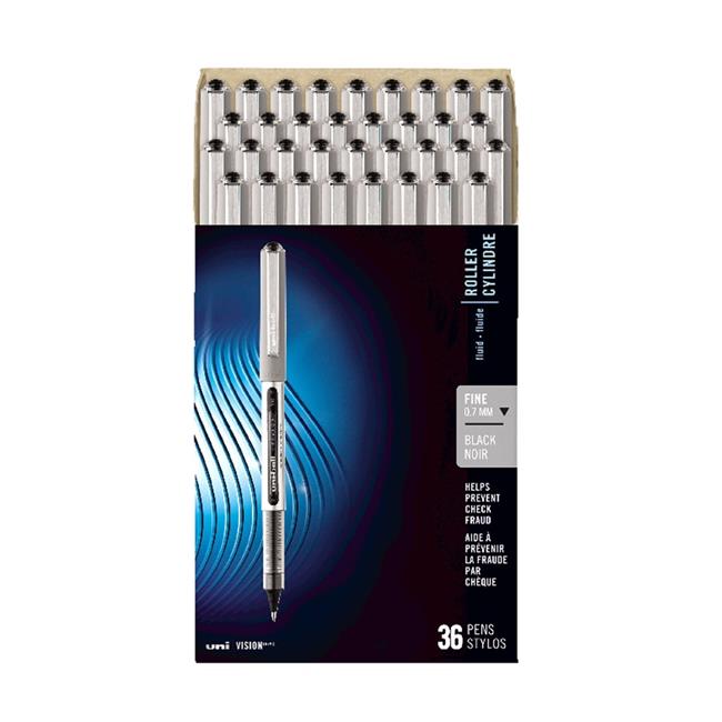 Sanford Ink 1921066 0.7 mm Uni-Ball Vision Fine Point Pen  Black