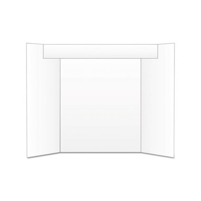 Geographics GEO27367 24 x 36 in. Too Cool Tri-Fold Poster Board  White