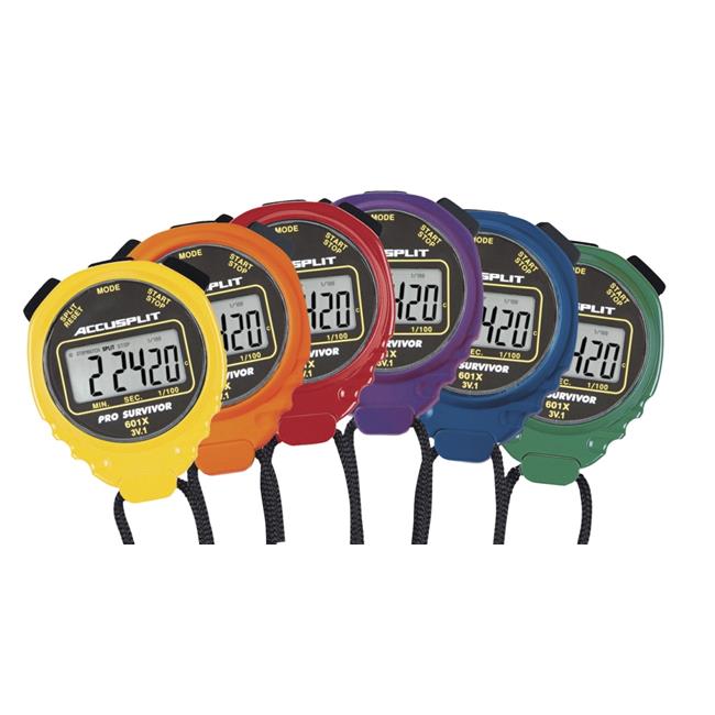 Accusplit 1497498 Stopwatch - Pro Survivor A601X Rainbow 6 Plus
