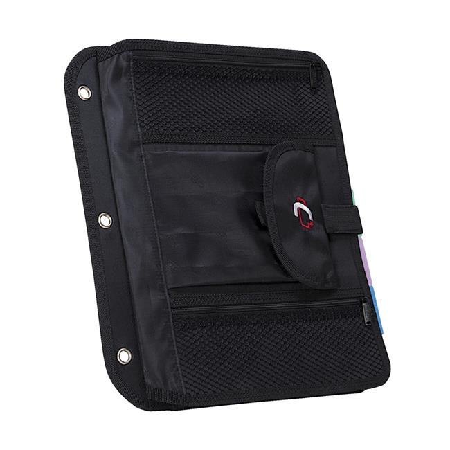 Case-It 1590379 5-Tab Expanding File Insert  Black